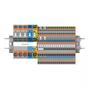 WAGO 821-111 TOPJOB S Main Distribution Set RCBO with Push Button