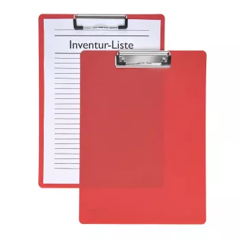FolderSys Clipboard A4 Red