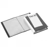 FolderSys Display Book A5 Black with 20 Sleeves