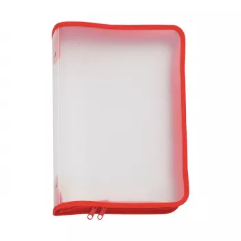 FolderSys Zip Portfolio A4, Red (40452-80)