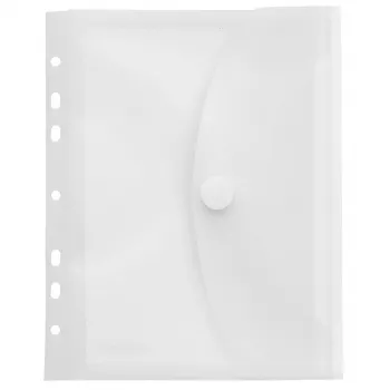FolderSys 10 Document Pockets Transparent Grained A5