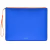 FolderSys PHAT BAG Silicone Zipper Pouch A5, Blue (40484-40)