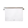 FolderSys A4 Zipper Bag Transparent PVC 0.18 mm