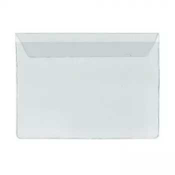 FolderSys 10 Self-Adhesive Document Sleeves Smooth A5 Transparent