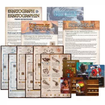 Pegasus Spiele The Cartographer & The Cartographer: Far Expeditions Expansion