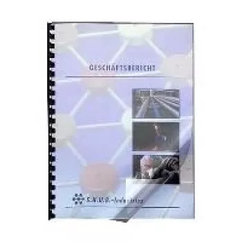 LMG Signaltechnologie 100 Premium Transparent Binding Covers A4 (UMT020T)