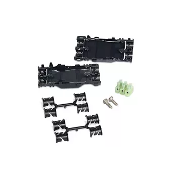 HellermannTyton MB4A Cable Tie Mount - Black - Polyamide 6.6 - 44x24 mm - Screw Mount - 1 Piece