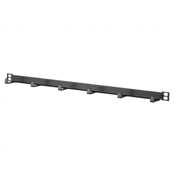 METZ CONNECT 19-Inch patch panel, 0,5U, 56 mm, RAL 9005 black (130894-05-29-E)