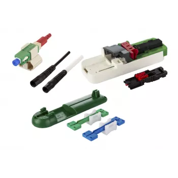 METZ CONNECT 1509QKEA002C-E SC/PC OS2 Singlemode Pigtail 2m Green 20 Pieces