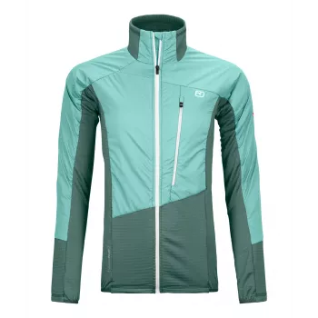 Ortovox Westalpen Swisswool Hybrid Jacket - Dark Arctic Grey - Women's M