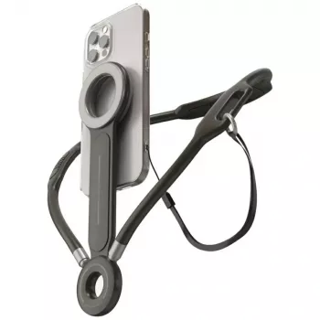 4smarts POV Magnetic Neck Holder for Smartphones - Anthracite