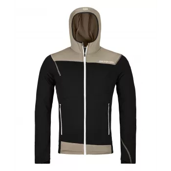 Ortovox Fleece Light Hoody - Black Raven