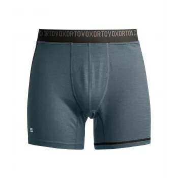 Ortovox 185 Rock N Wool Boxer Thermal Boxer Shorts - Dark Arctic Grey, Size S