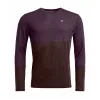 Ortovox 185 Rock N Wool Long Sleeve - Dark Wild Berry, Size M