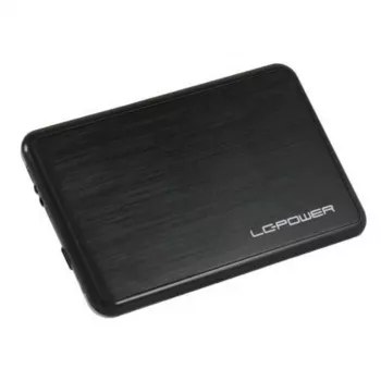 LC-Power LC-PRO-25BUB 2.5 inch USB 3.0 External Enclosure for Hard Drives - Black