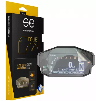 smart.engineered SE-DCP-2-0102-0029-1-M Screen Protector Film for Ducati Panigale 899/959/1199/1299 - Transparent