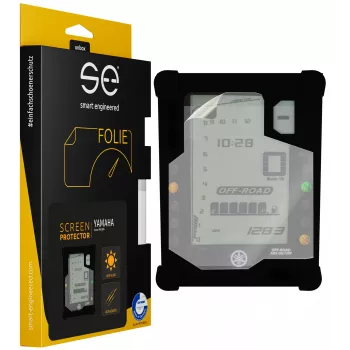 smart.engineered SE-DCP-2-0102-0073-1-M Screen Protection for Motorcycle - Transparent - Monochrome - 2-Pack