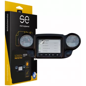 smart.engineered SE-DCP-2-0102-0095-1-M Screen Protector for Indian Roadmaster Motorcycle Display - Transparent