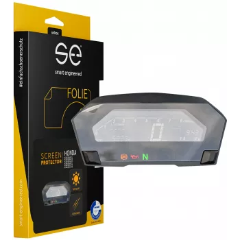 smart.engineered SE-DCP-2-0102-0142-1-M Screen Protector for Honda NC750/NC700 (2016-2017) - Transparent - 2-Pack