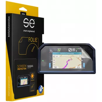 smart.engineered SE-DCP-2-0102-0201-1-M Screen Protector for Yamaha Tracer GT+ 2023 Cockpit - Transparent