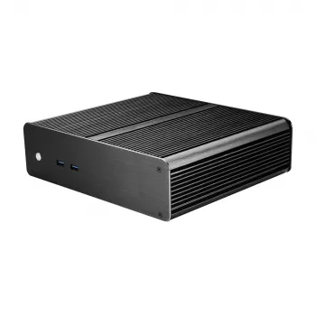 Akasa Euler T Mini Tower PC Case Black Mini-ITX Aluminium 2.5-inch