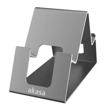 Akasa Aries Pico Aluminium Phone & Tablet Stand Grey