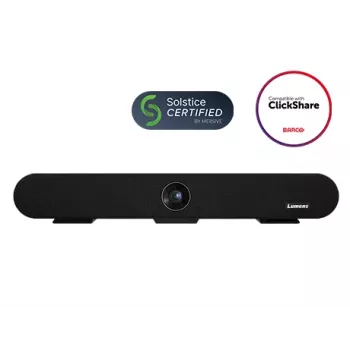 Lumens MS-10 Video Soundbar 4K with Auto Framing