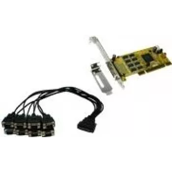 EXSYS EX-41388 PCI 8S Serial RS-232 Card with Low-Profile Bracket (SystemBase)