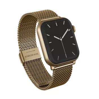 BURGA Metal Mesh Elegance for Apple Watch 42/44 mm (Gold)