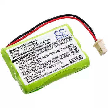 CAMERON SINO Replacement Battery for Cordless Phones, 3.6V 600mAh Ni-MH (CS-CPJ464CL)