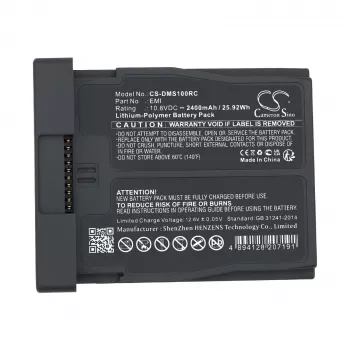 CAMERON SINO Battery for DJI RoboMaster S1, 2400mAh, 10.8V, Li-Ion, Black