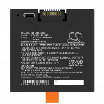 CAMERON SINO Replacement Battery 14.4V 6000mAh for JBL Partybox Club 120, Stage 320, Xtreme 4 (CS-JMX400SL)
