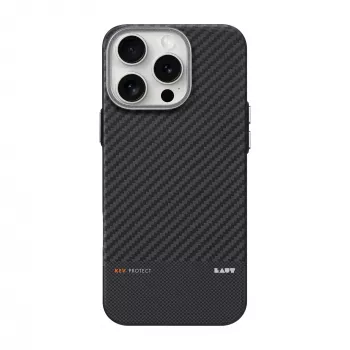 LAUT Kev Protect Case for iPhone 16 Pro with MagSafe (Black)