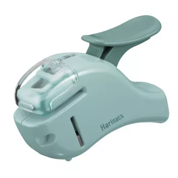KOKUYO Harinacs SMALL+ Stapleless Stapler Light Blue Green (SLN-MSH305GB)