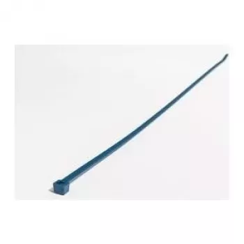 HellermannTyton T-Series Cable Ties, Blue, 380 mm Length, 4.7mm Width, 100-Pack