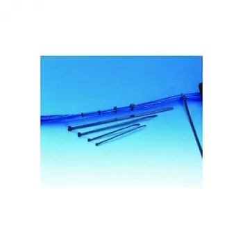HellermannTyton T120R(E) Cable Ties - Polyamide 6.6 - Black - 387 mm - 7.6 mm - 100 Pieces