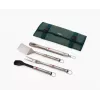 Joseph Joseph GrillOut 4-Piece Stainless Steel BBQ Utensil Set with Storage Case