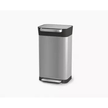 Joseph Joseph Titan 30L Stainless Steel Waste Compactor with Compaction System