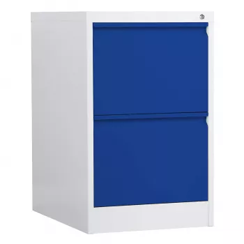 Phoenix Safe FC1002GBK 2-Drawer Fire File Filing Cabinet, Blue