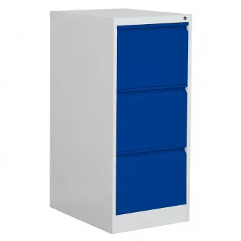 Phoenix Safe Suspension Filing Cabinet 3 Drawers Blue