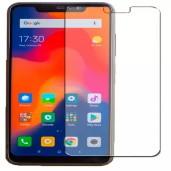 Evelatus Xiaomi Redmi Note 6 Pro 0.33 mm Flat Clear Tempered Glass Screen Protector with Japanese Adhesive Anti-Static