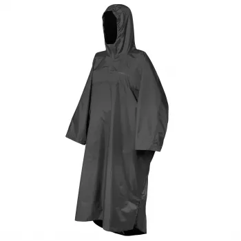 Trekmates Deluxe Poncho - Black/Black