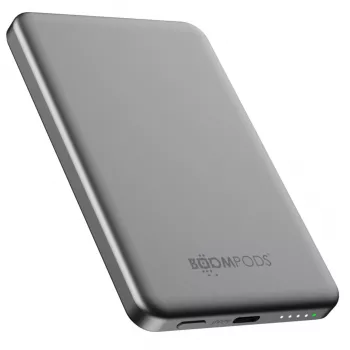BOOMPODS PowerSnap 5000mAh Graphite Magnetic Power Bank (PMAGGR)