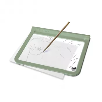 Kidywolf Light Tablet A4 LED Drawing Tablet with 8 Colours, 4 Modes, USB-C, White