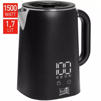 Fritel Kedel 1.7 Liter Black Kettle
