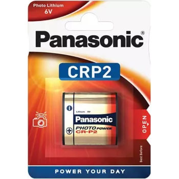 Panasonic CRP2 1BL 6V Lithium Battery (1400 mAh)