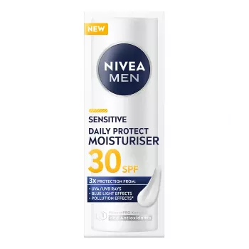 NIVEA Men Sensitive Daily Protect Moisturizing Face Cream SPF30 50ml