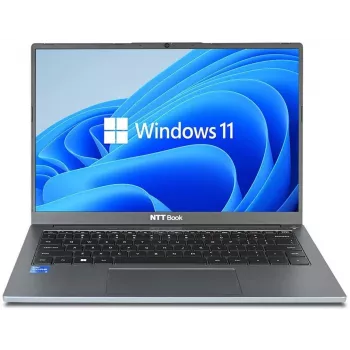NTT Book B14IP 14.0 Laptop, Intel Core i5-1235U, 8 GB RAM, 256 GB SSD M.2, Windows 11 Home