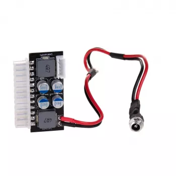Akyga AK-CA-38 PICO-PSU DC/ATX Power Supply Adapter, 120 W, 12 V DC Input, 24-Pin ATX, P4, SATA, Molex