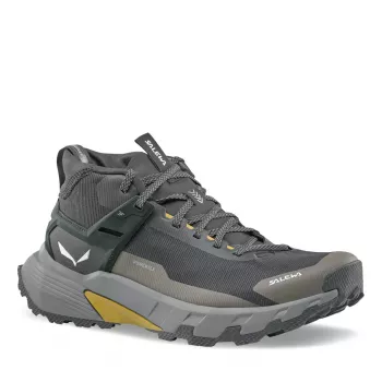 SALEWA Pedroc 2 Mid PTX Shoes Black Out Bungee Cord UK 9 EU 43